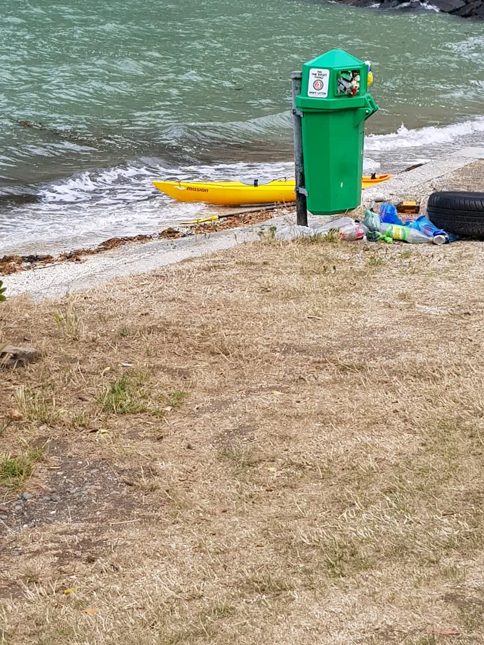 The photograph attached to this parks report