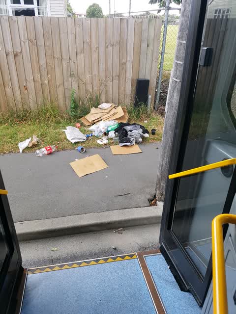 Rubbish/Recycling, a report photo