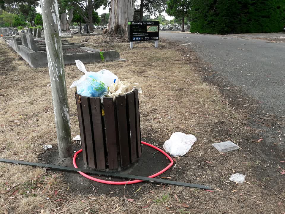 The photograph attached to this parks report