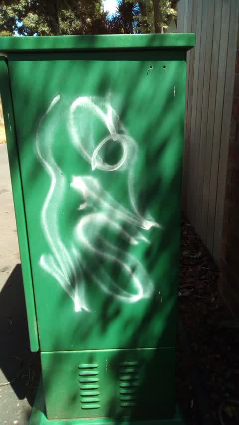 Graffiti — a report photo