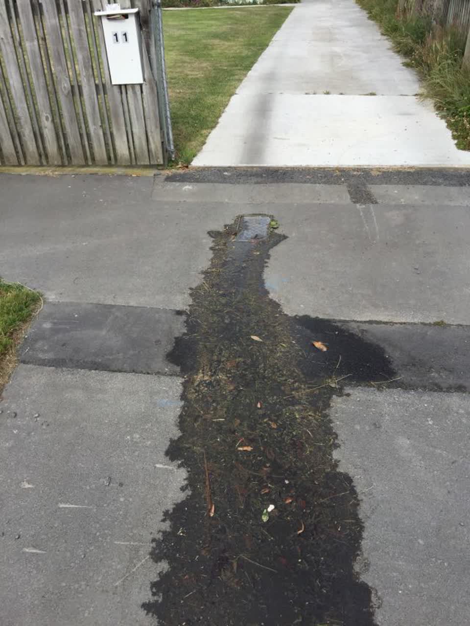 The photograph attached to this water supply report