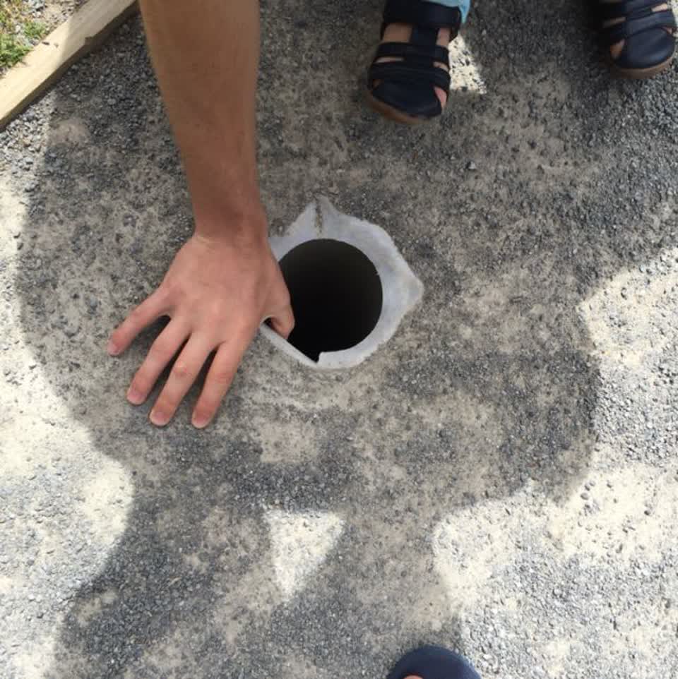 The photograph attached to this parks report