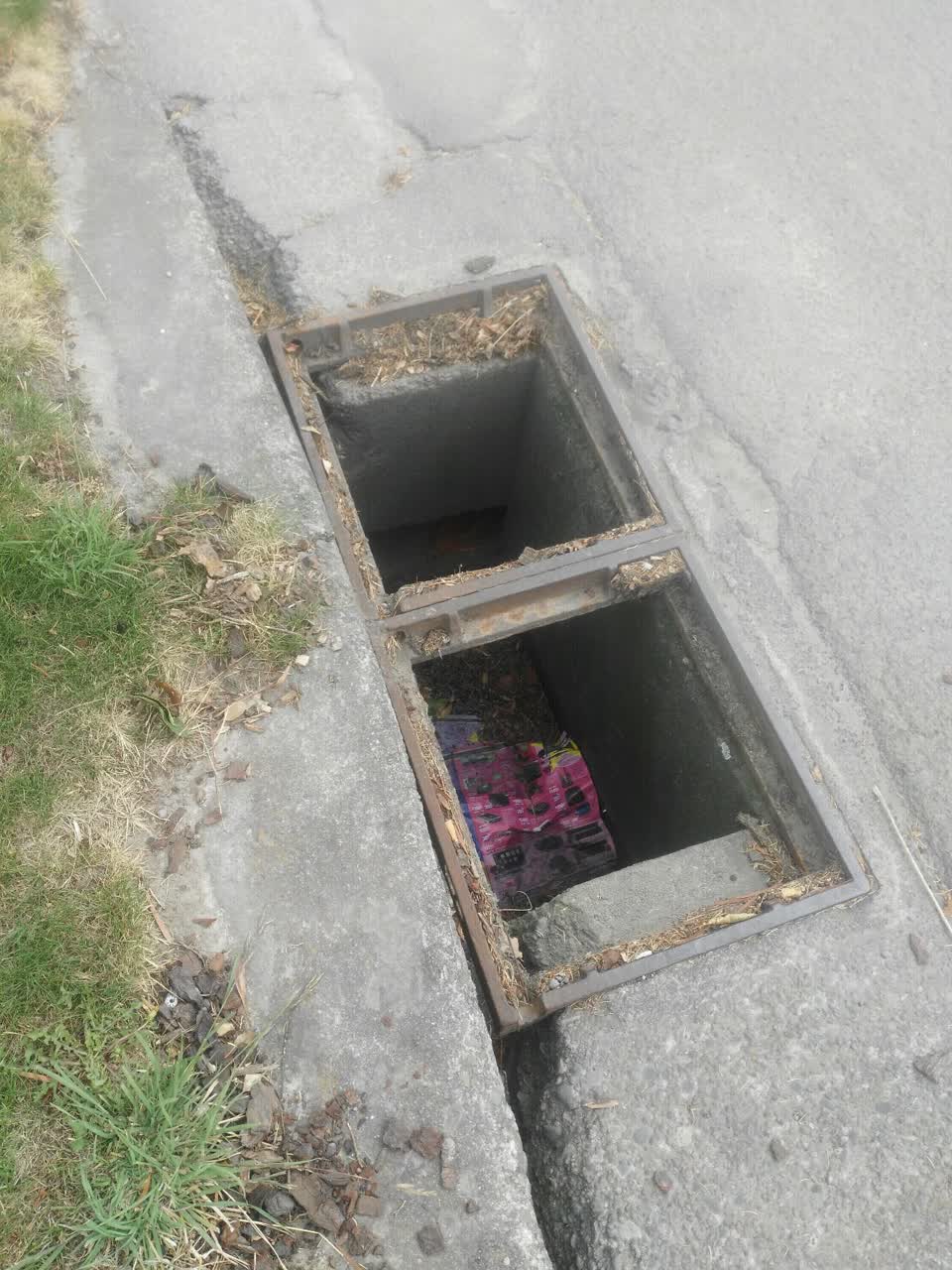 The photograph attached to this wastewater/stormwater report