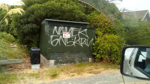 Graffiti, a report photo