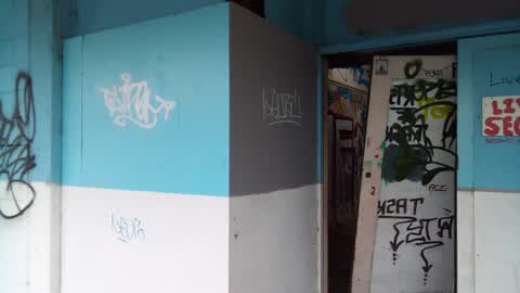 Graffiti, a report photo