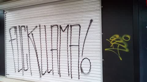 Graffiti, a report photo