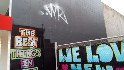 Graffiti, a report photo