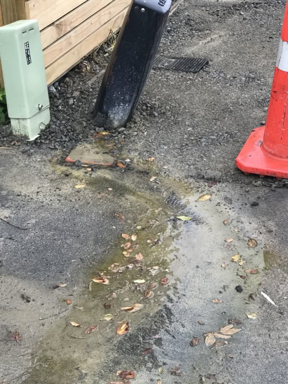 The photograph attached to this water supply report