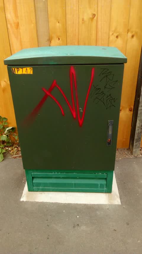 Graffiti, a report photo