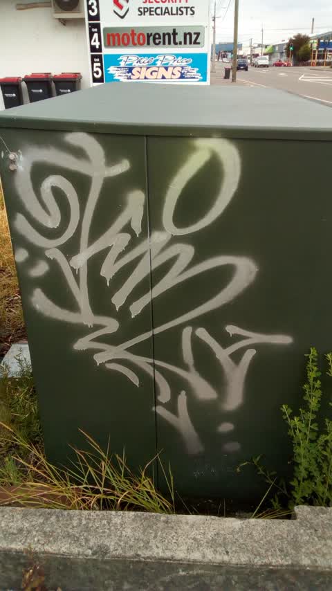Graffiti, a report photo