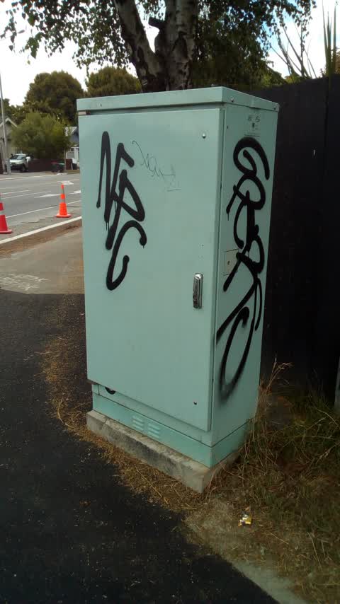 Graffiti, a report photo