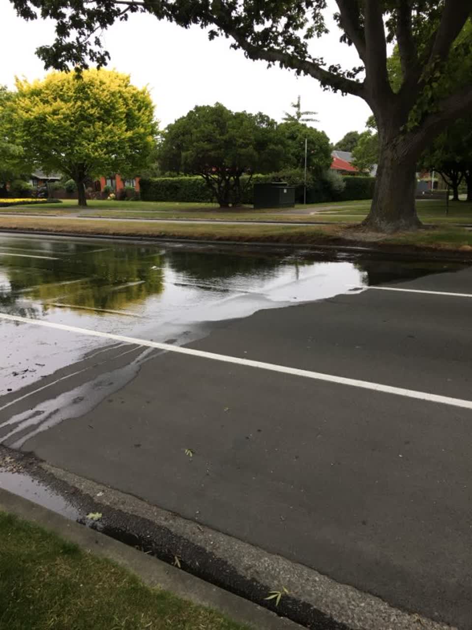 The photograph attached to this water supply report