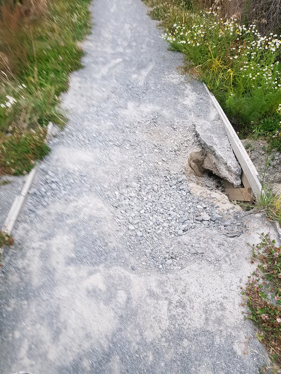 The photograph attached to this parks report
