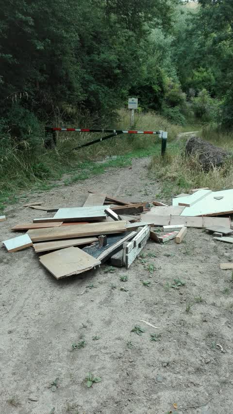 Rubbish/Recycling, a report photo