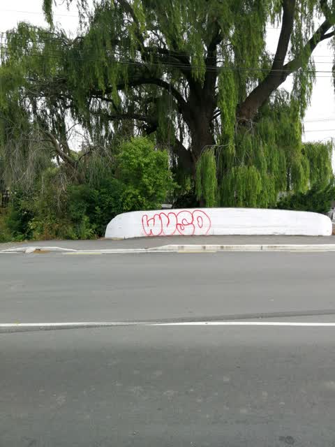 Graffiti, a report photo