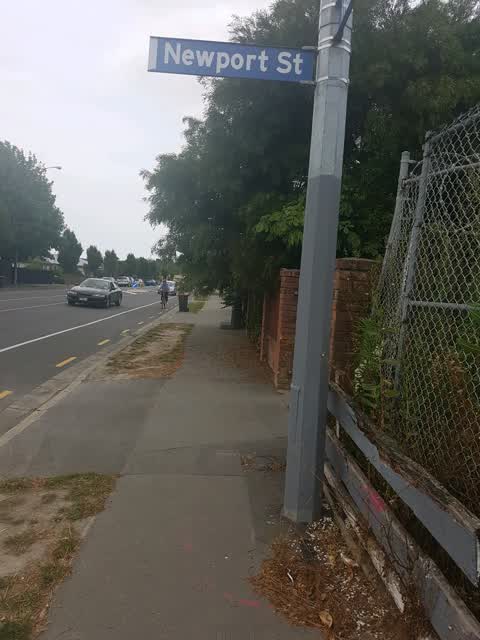 Roading/Streets, a report photo