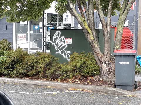 Graffiti, a report photo