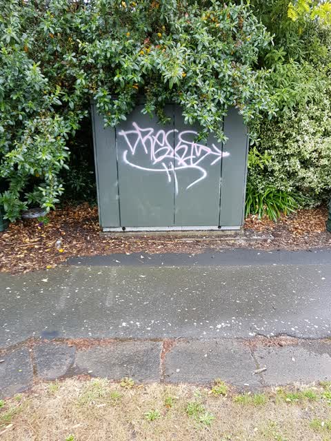 Graffiti, a report photo