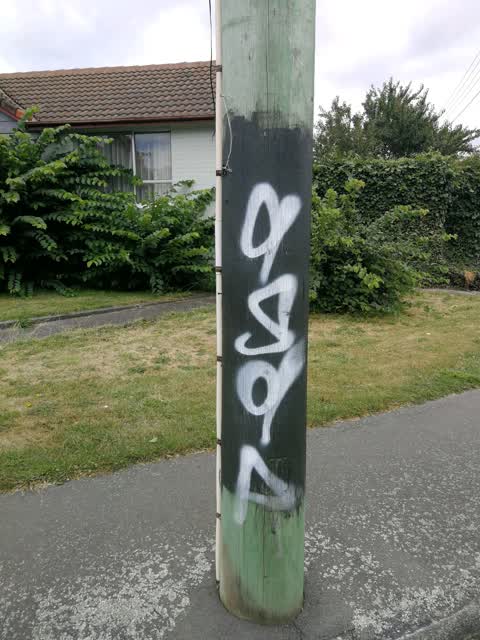 Graffiti, a report photo
