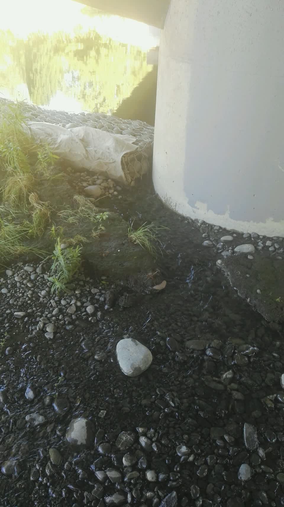 The photograph attached to this wastewater/stormwater report