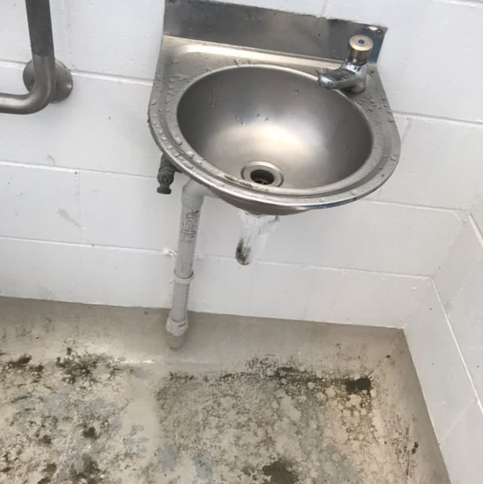 The photograph attached to this water supply report