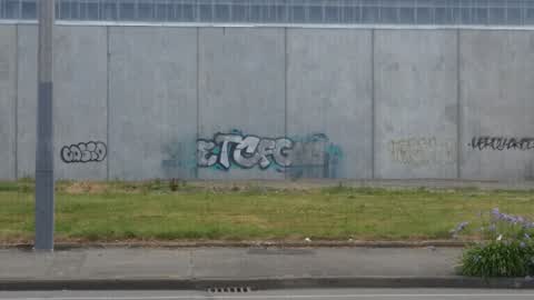 Graffiti, a report photo