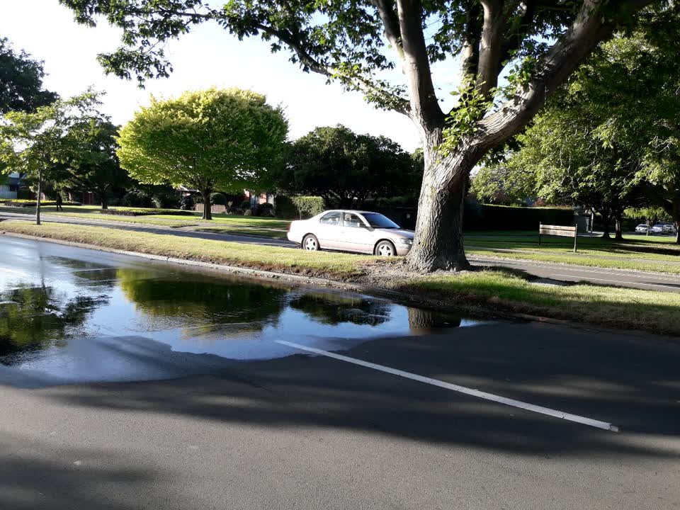 The photograph attached to this water supply report
