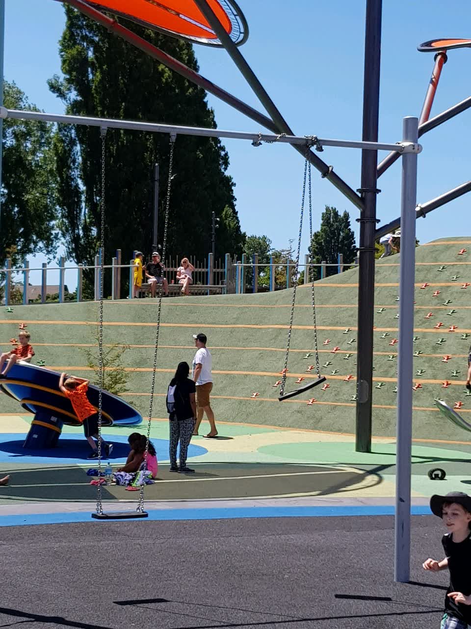 The photograph attached to this parks report