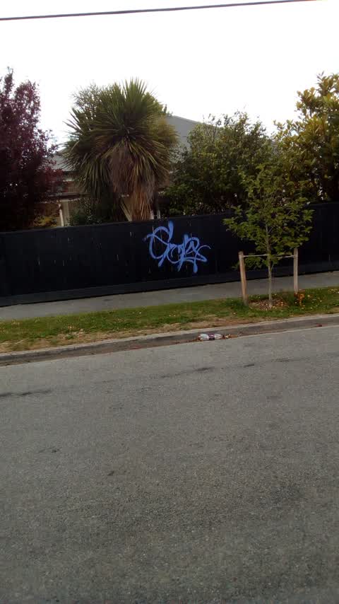 Graffiti, a report photo