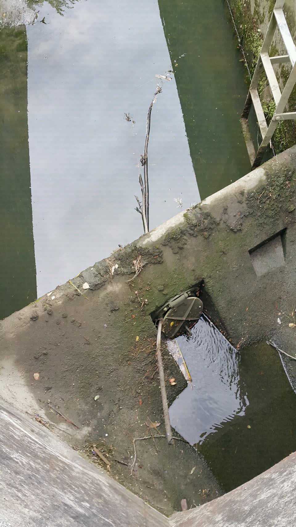 The photograph attached to this wastewater/stormwater report