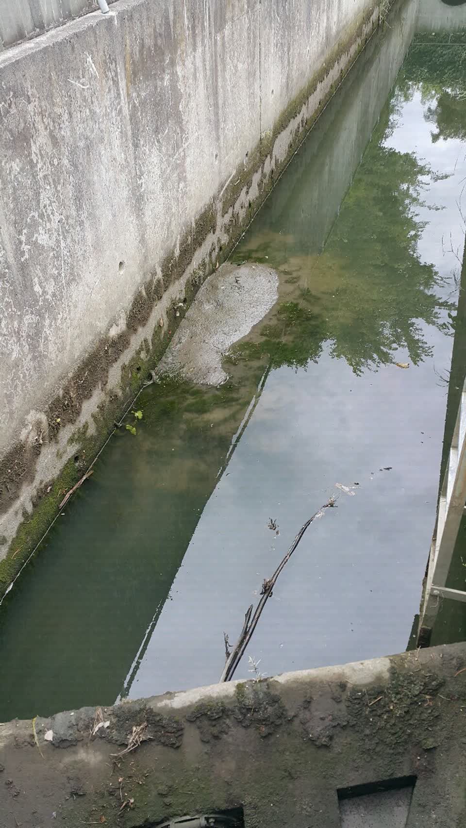 The photograph attached to this wastewater/stormwater report