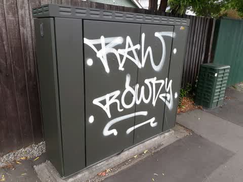 Graffiti — a report photo