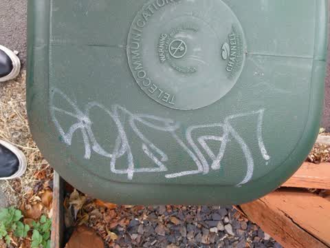 Graffiti — a report photo