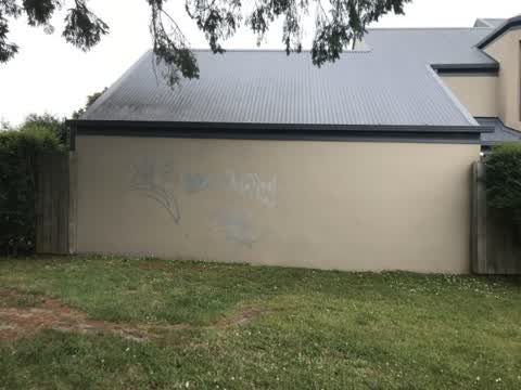 Graffiti, a report photo