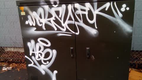 Graffiti, a report photo