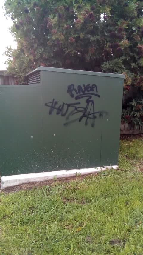 Graffiti, a report photo