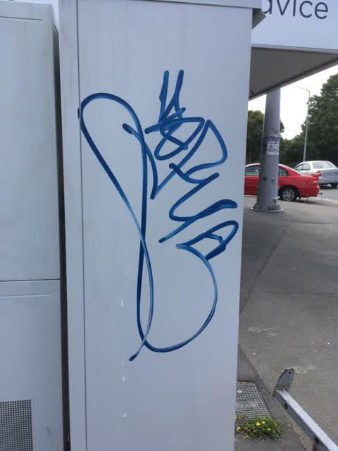 Graffiti, a report photo
