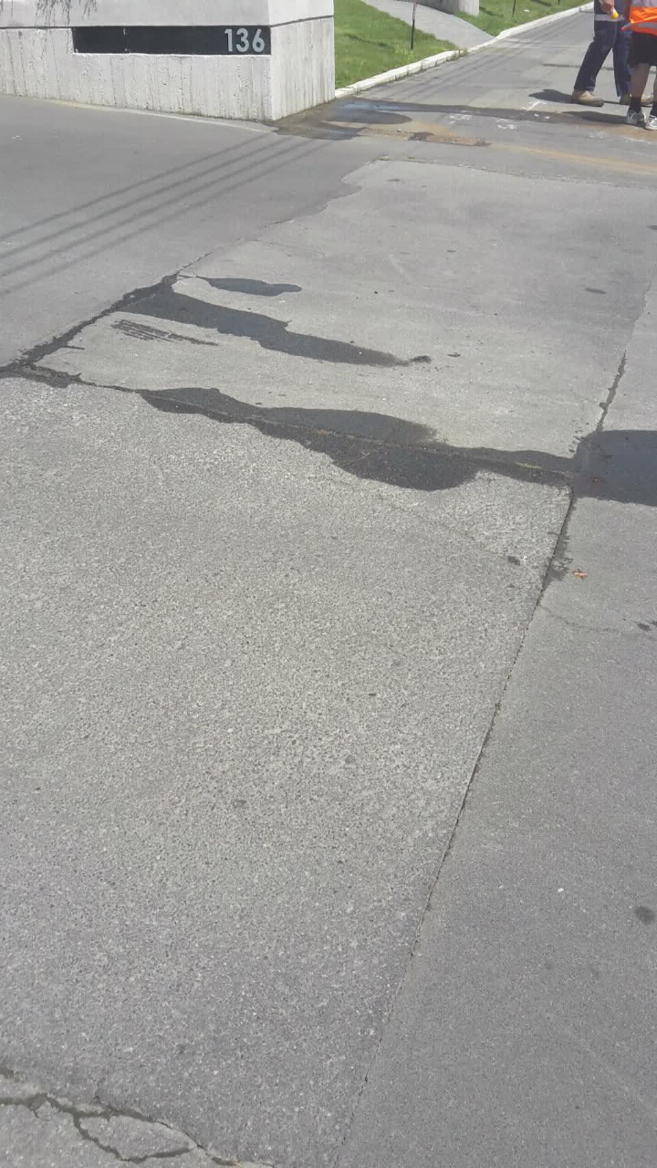 The photograph attached to this water supply report