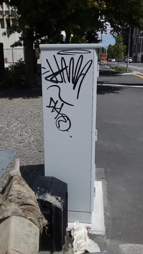 Graffiti, a report photo