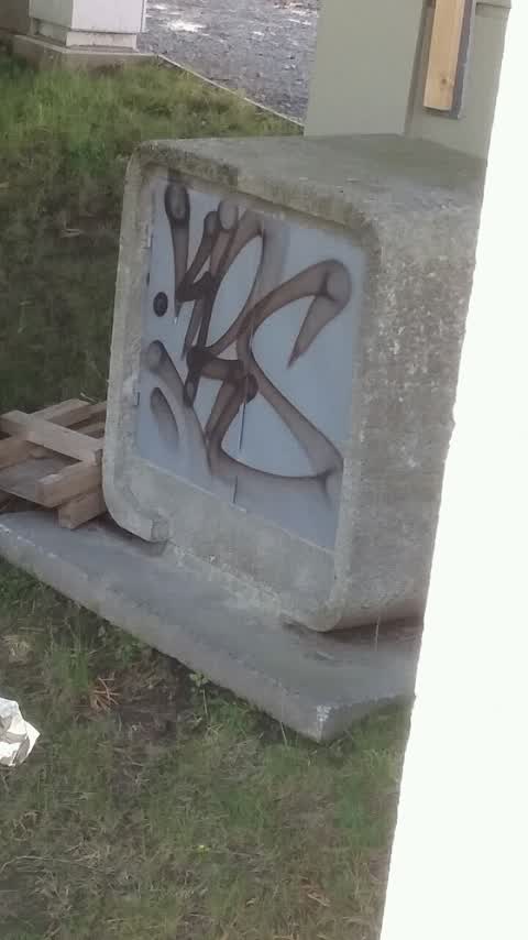 Graffiti, a report photo