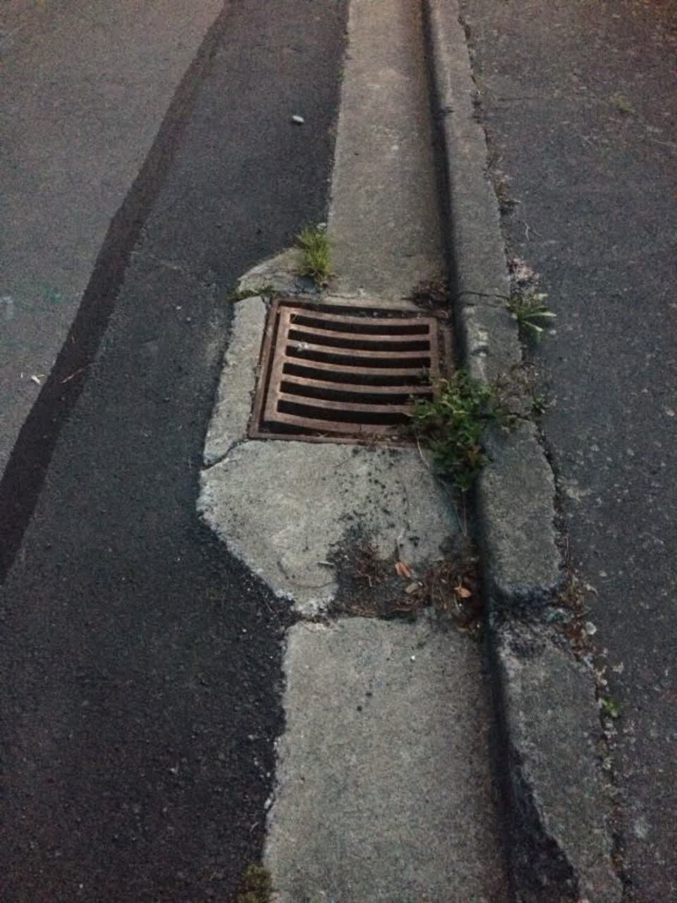 The photograph attached to this wastewater/stormwater report
