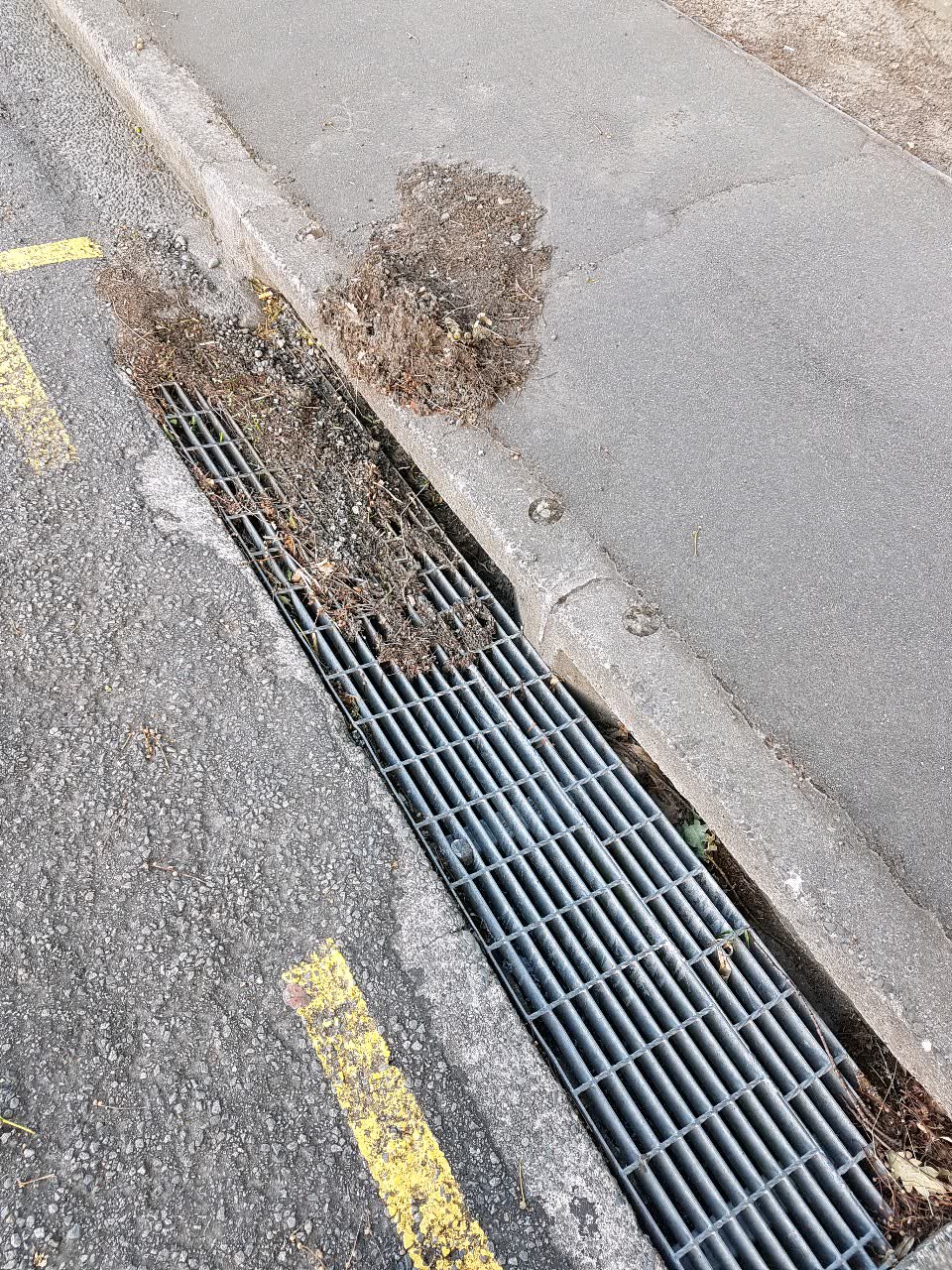 The photograph attached to this wastewater/stormwater report