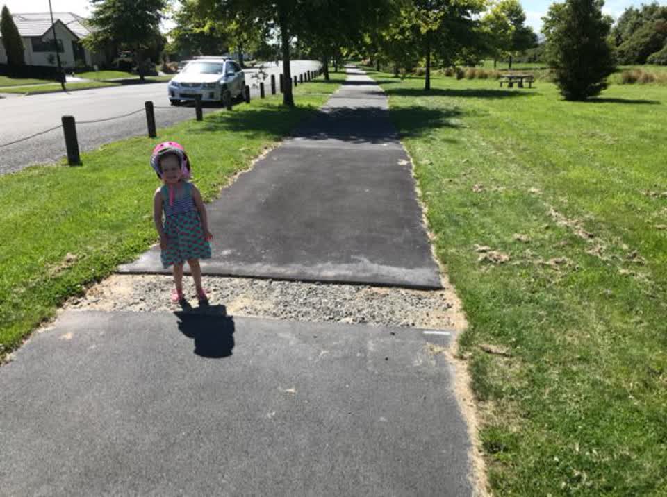 The photograph attached to this parks report