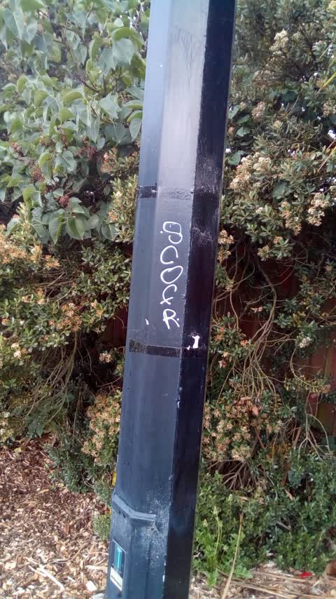 Graffiti, a report photo