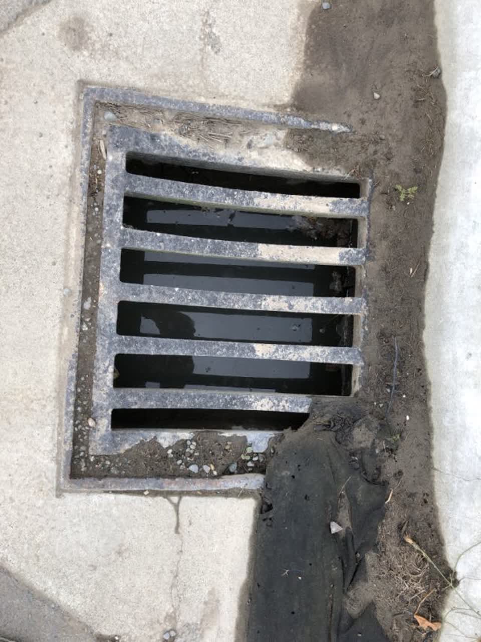 The photograph attached to this wastewater/stormwater report