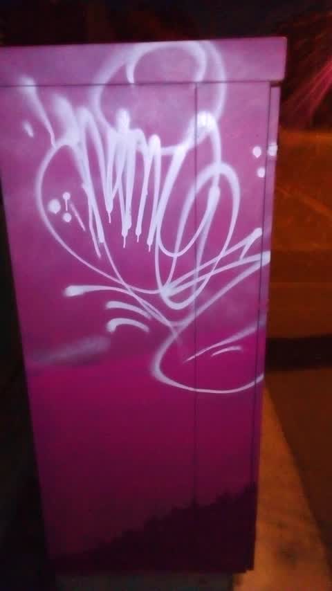 Graffiti, a report photo