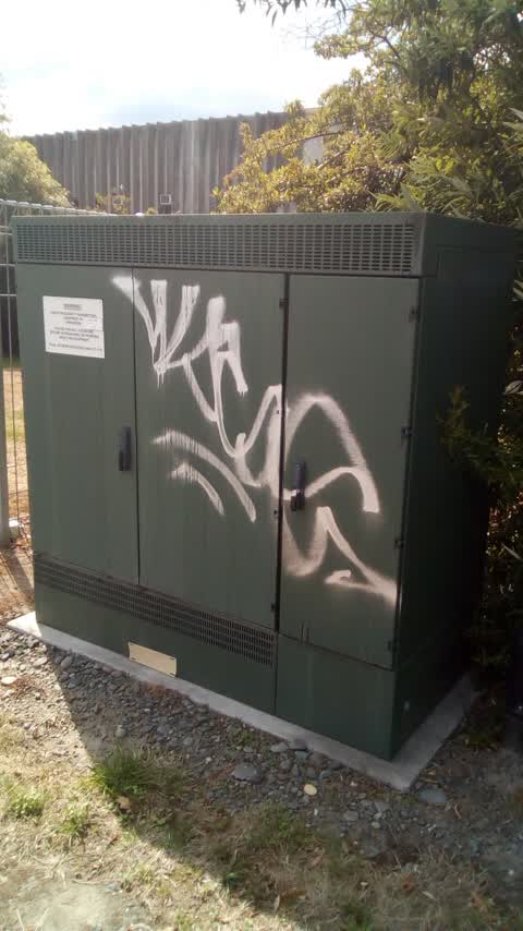 Graffiti, a report photo