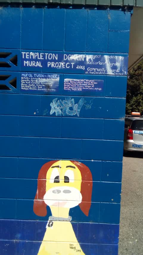Graffiti, a report photo