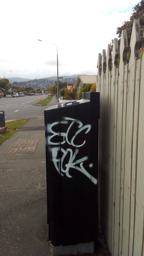 Graffiti, a report photo