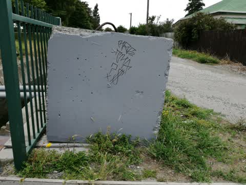 Graffiti, a report photo